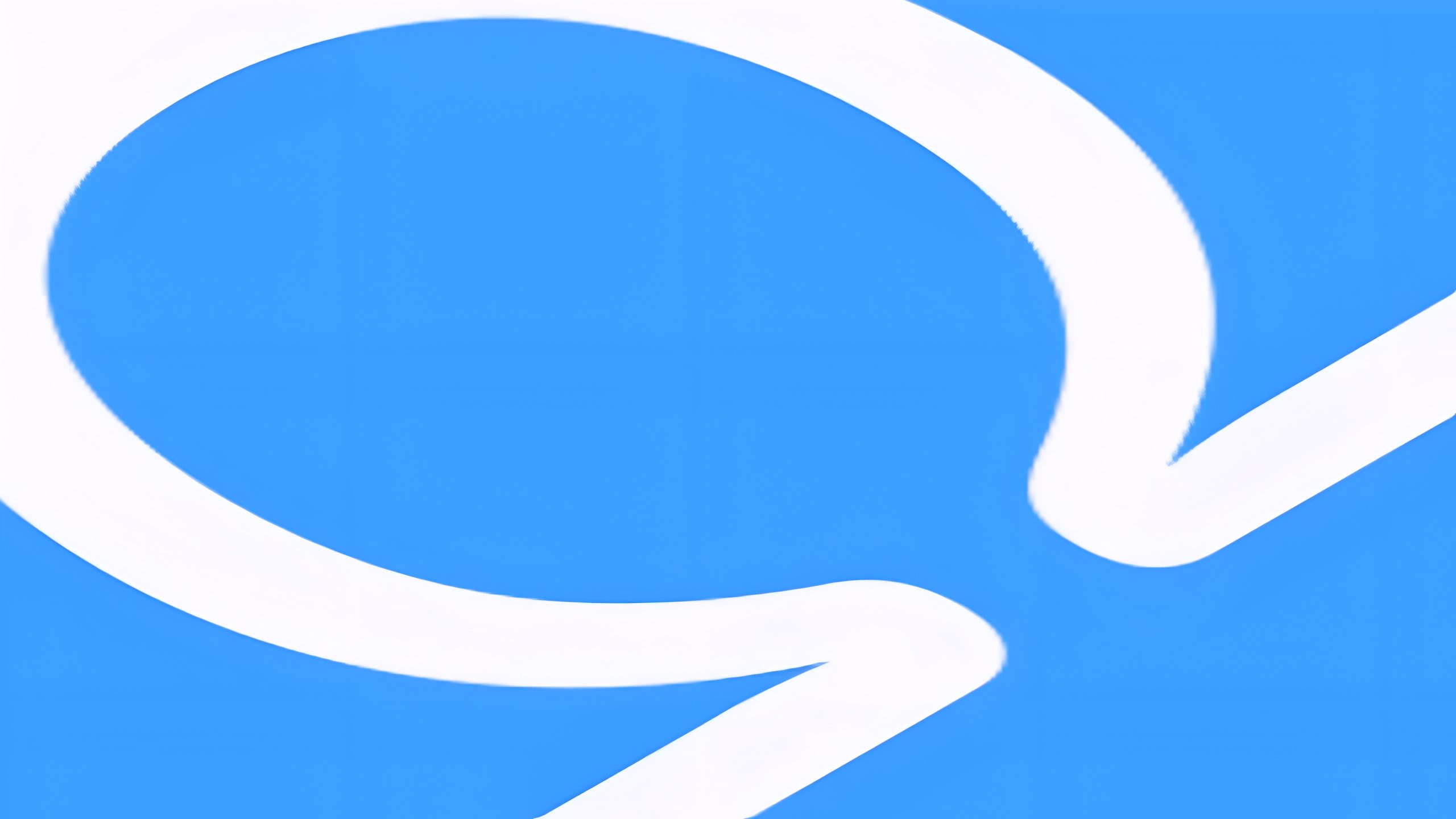 Omegle blue speech bubble logo and wordmark